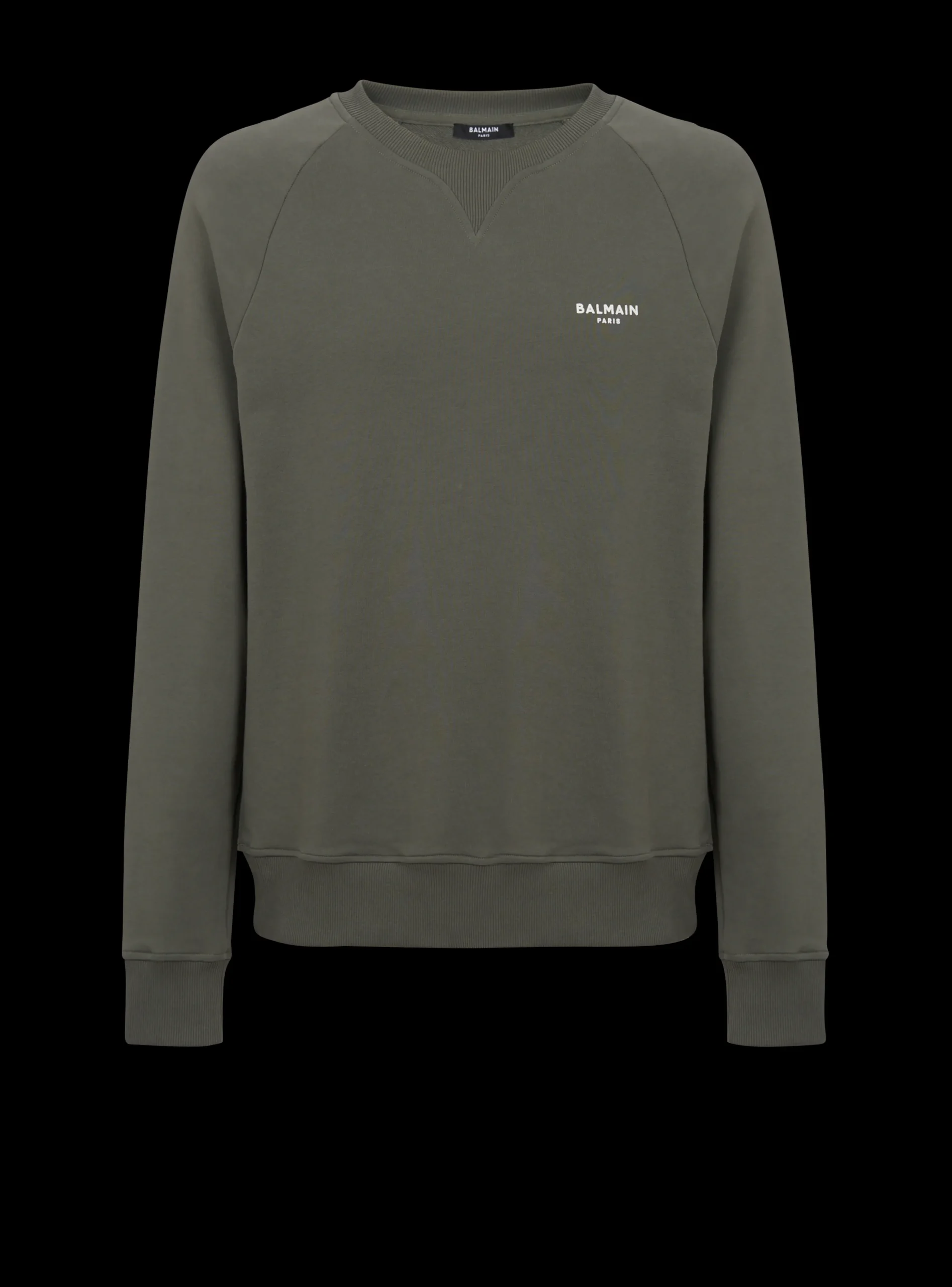 Paris Flocked Sweatshirt-Balmain Discount