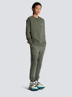 Paris Flocked Sweatshirt-Balmain Discount