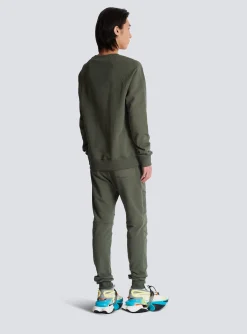 Paris Flocked Sweatshirt-Balmain Discount