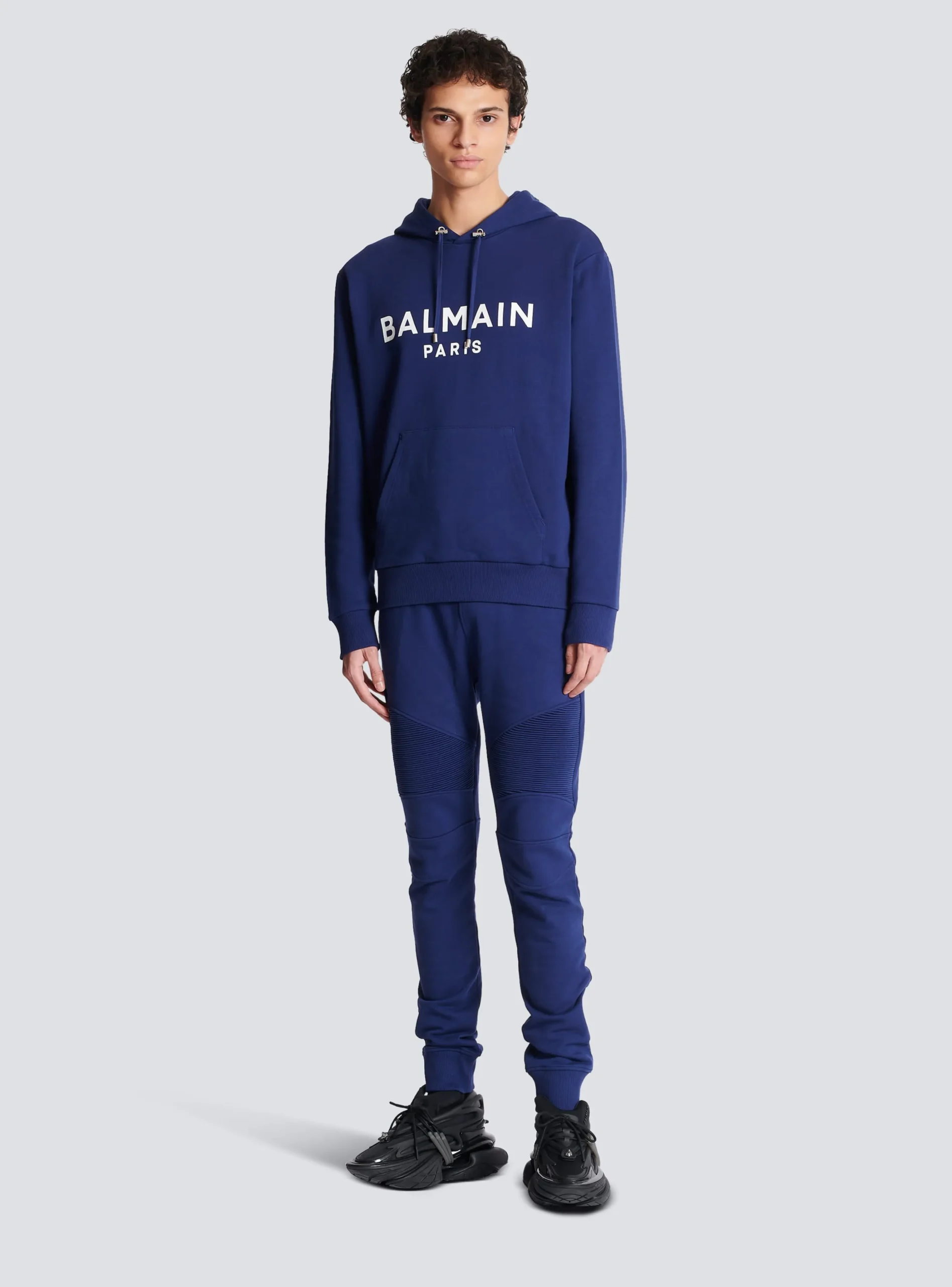 Paris Hooded Sweatshirt-Balmain Fashion