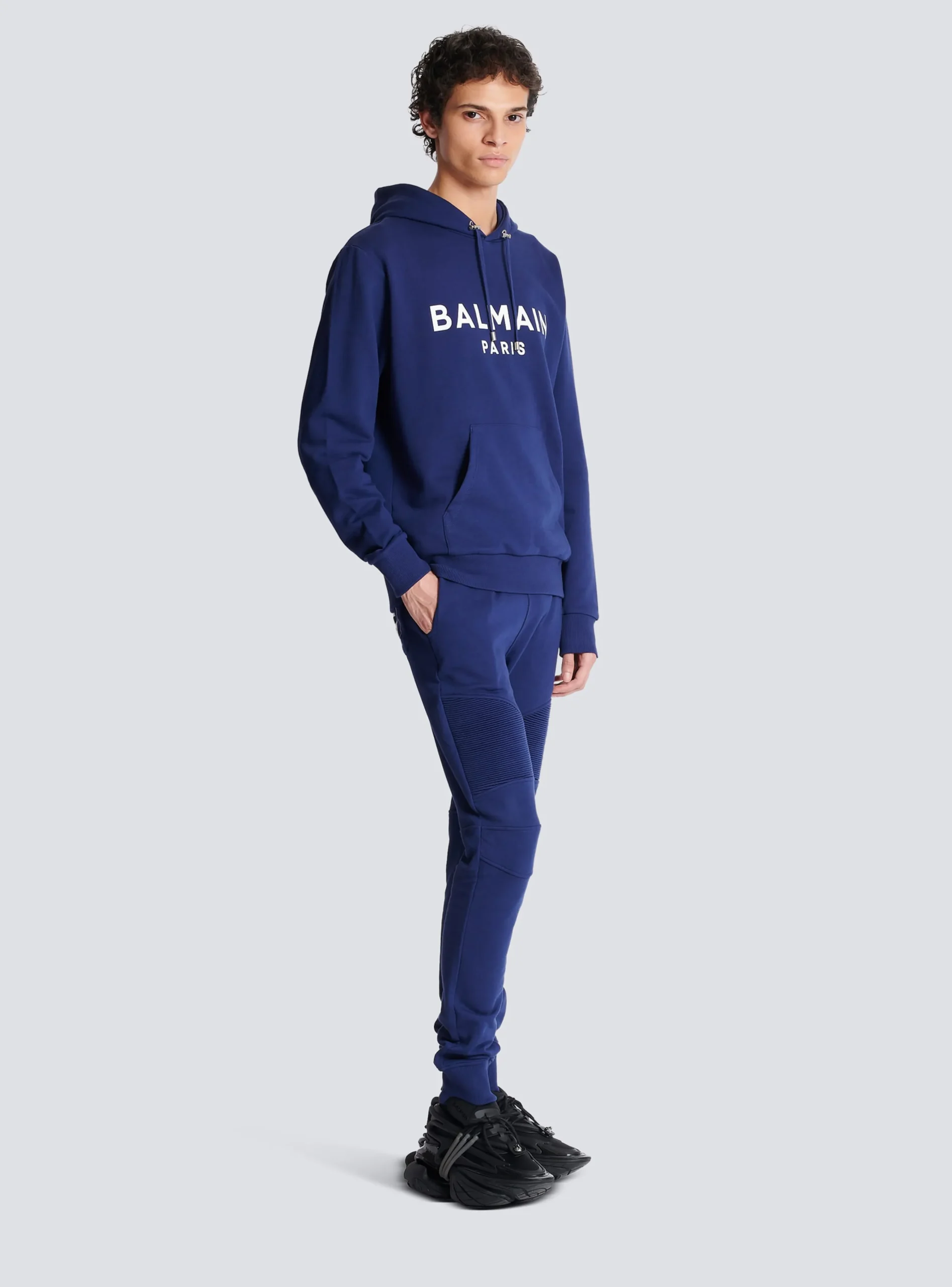 Paris Hooded Sweatshirt-Balmain Fashion