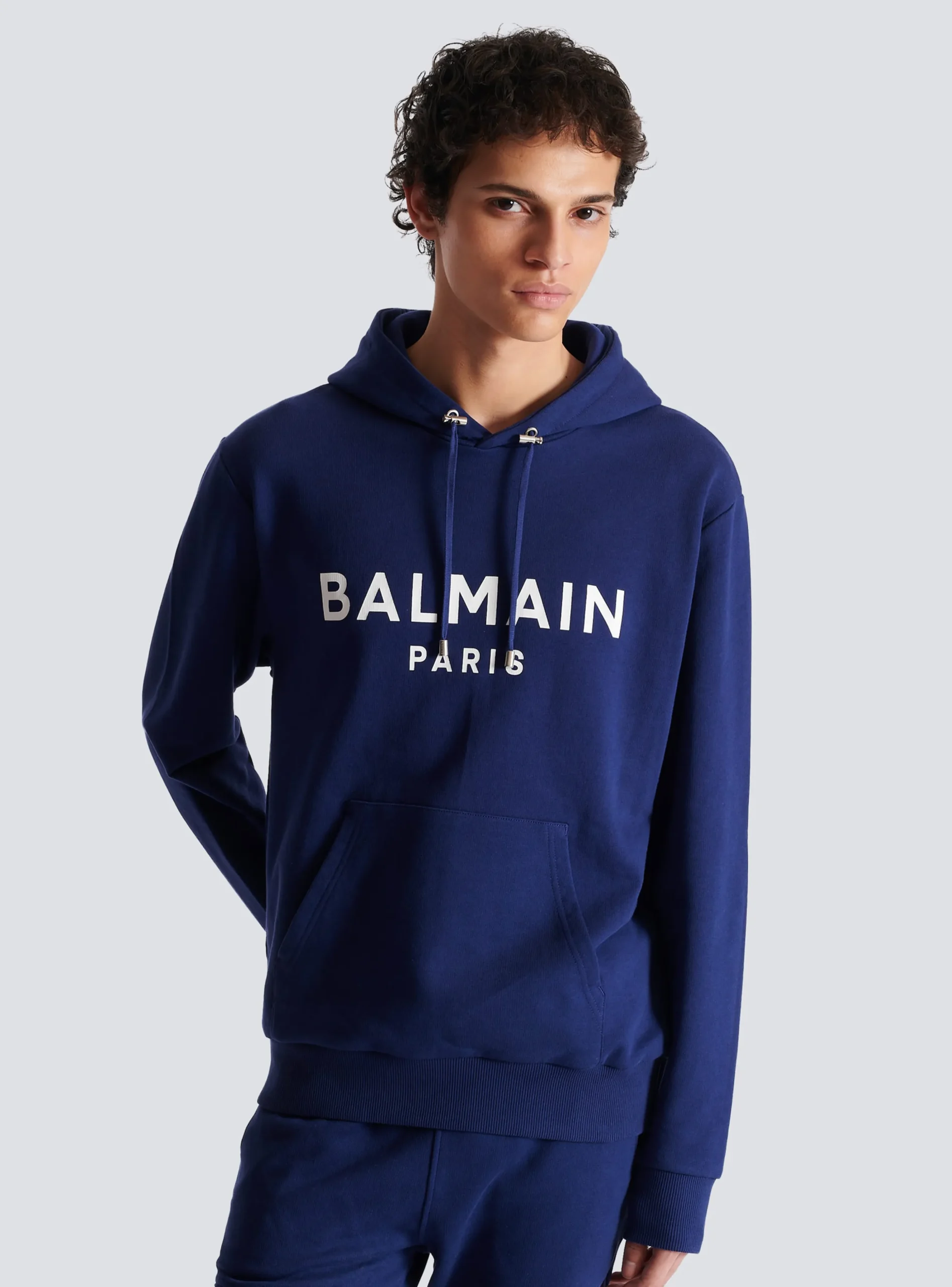 Paris Hooded Sweatshirt-Balmain Fashion