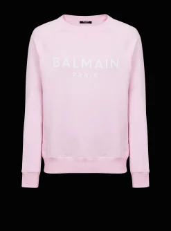 Paris Printed Sweatshirt-Balmain Flash Sale