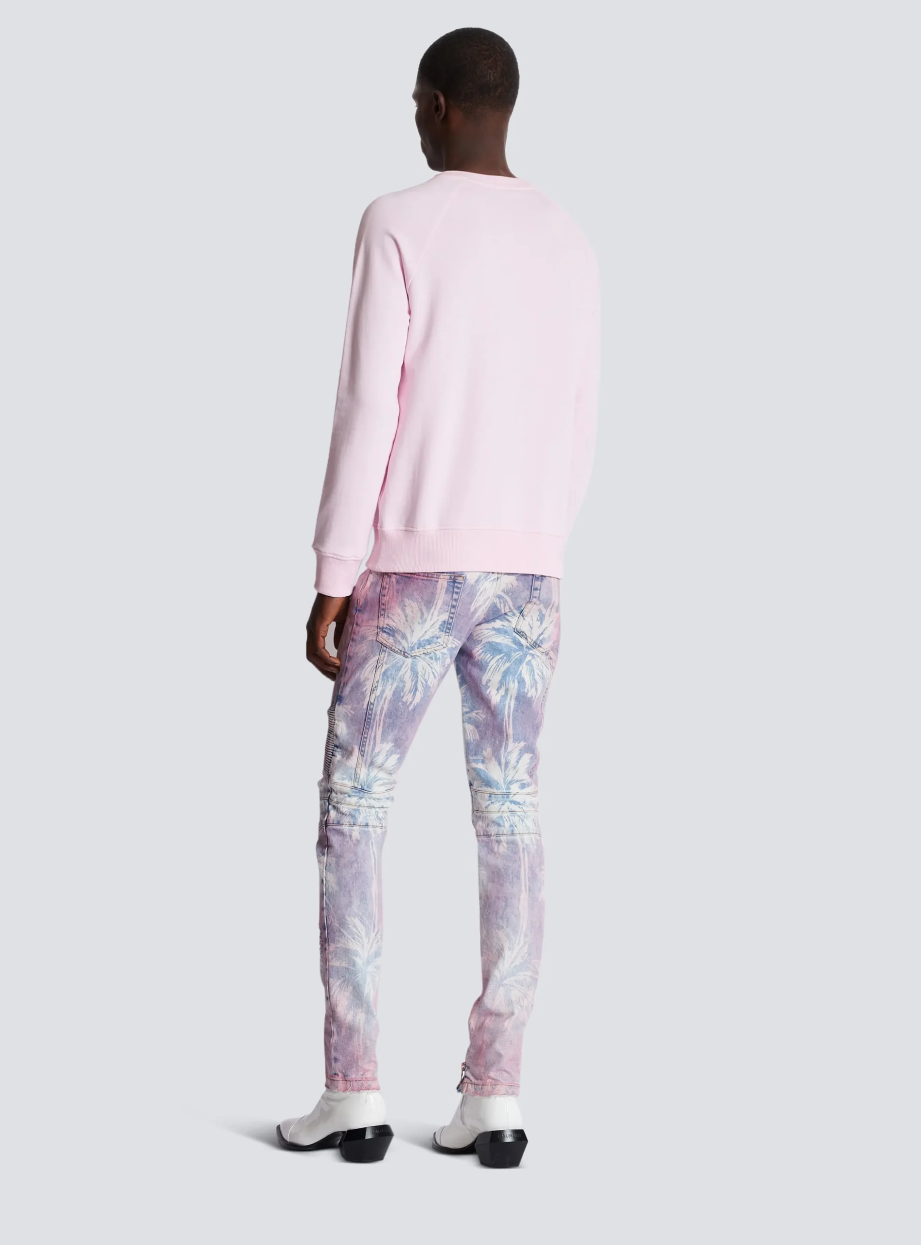Paris Printed Sweatshirt-Balmain Flash Sale