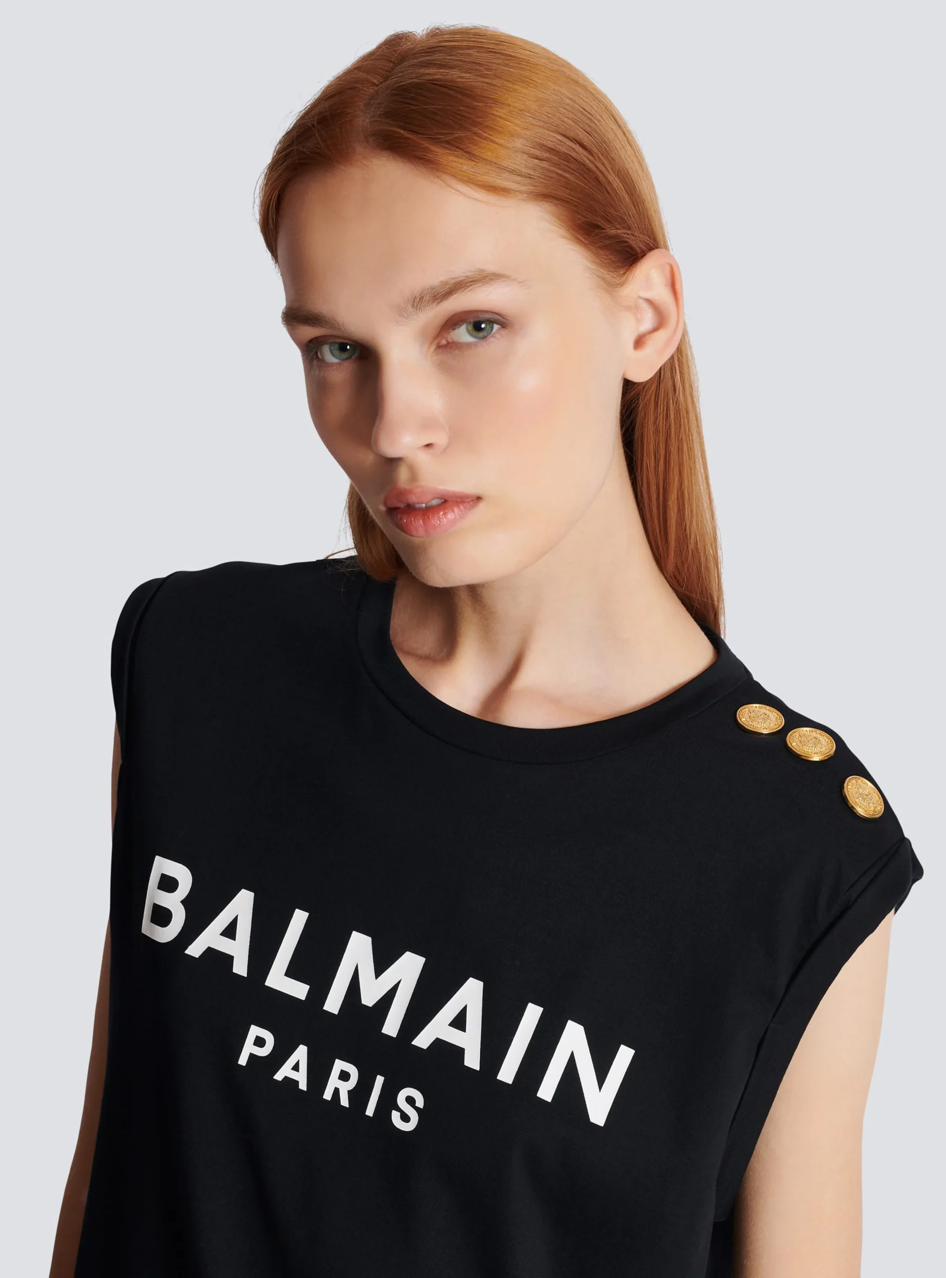 Paris Tank Top-Balmain Cheap