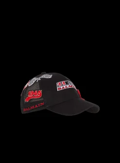 Racing Cap With Patches-Balmain Online