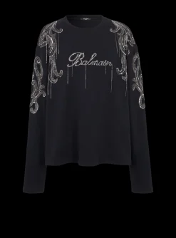 Signature Chain Embroidered Sweater-Balmain Online