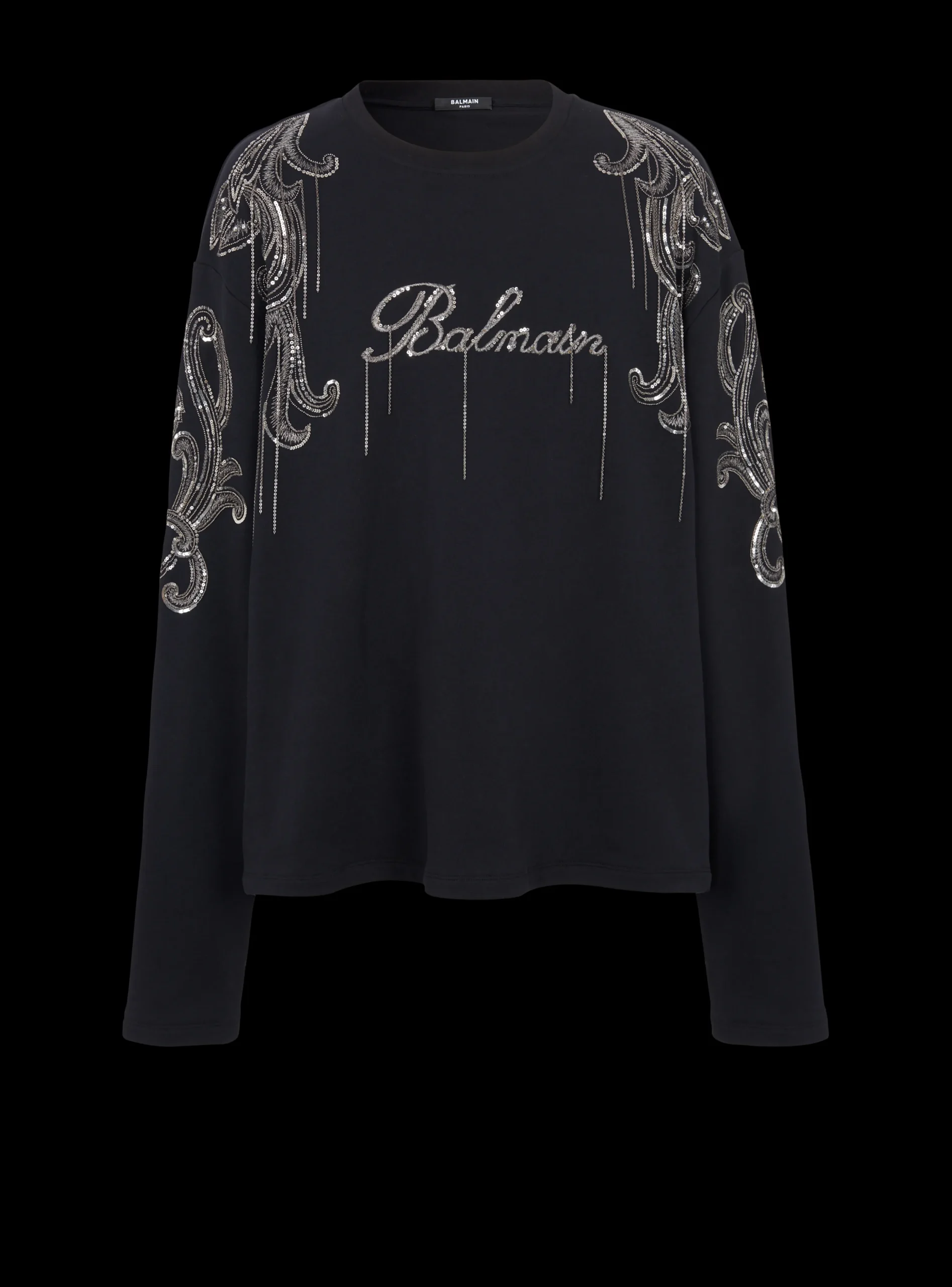 Signature Chain Embroidered Sweater-Balmain Online