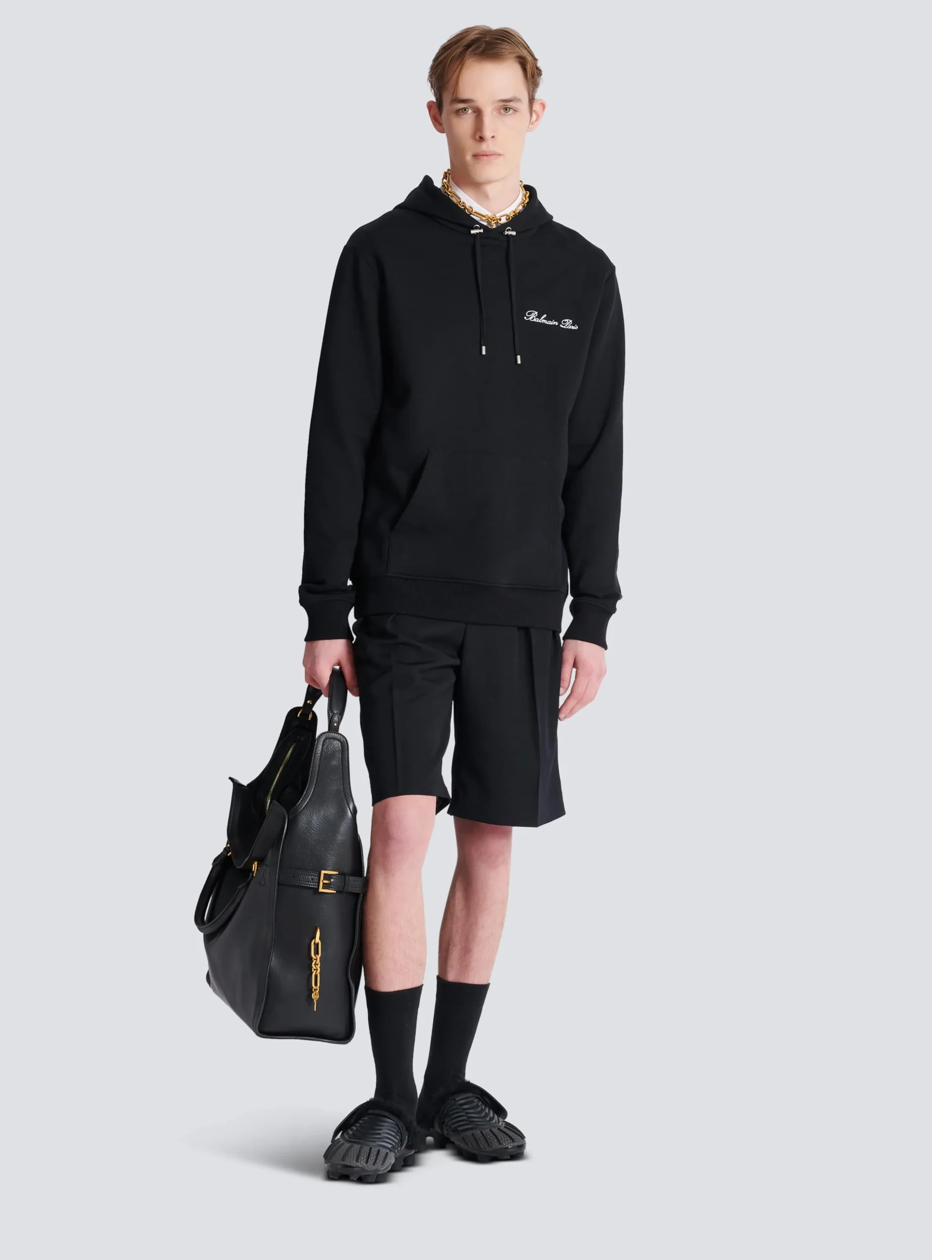 Signature Hoodie-Balmain Flash Sale