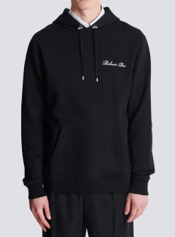 Signature Hoodie-Balmain Flash Sale