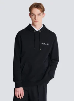 Signature Hoodie-Balmain Flash Sale