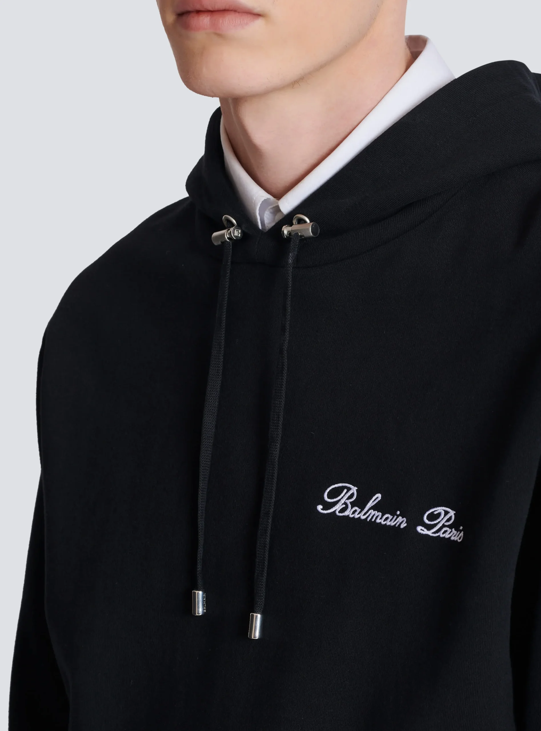 Signature Hoodie-Balmain Flash Sale