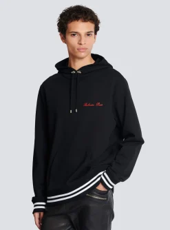 Signature Hoodie-Balmain Flash Sale
