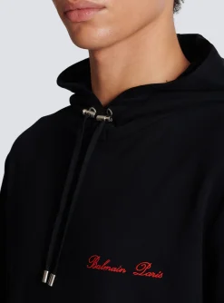Signature Hoodie-Balmain Flash Sale