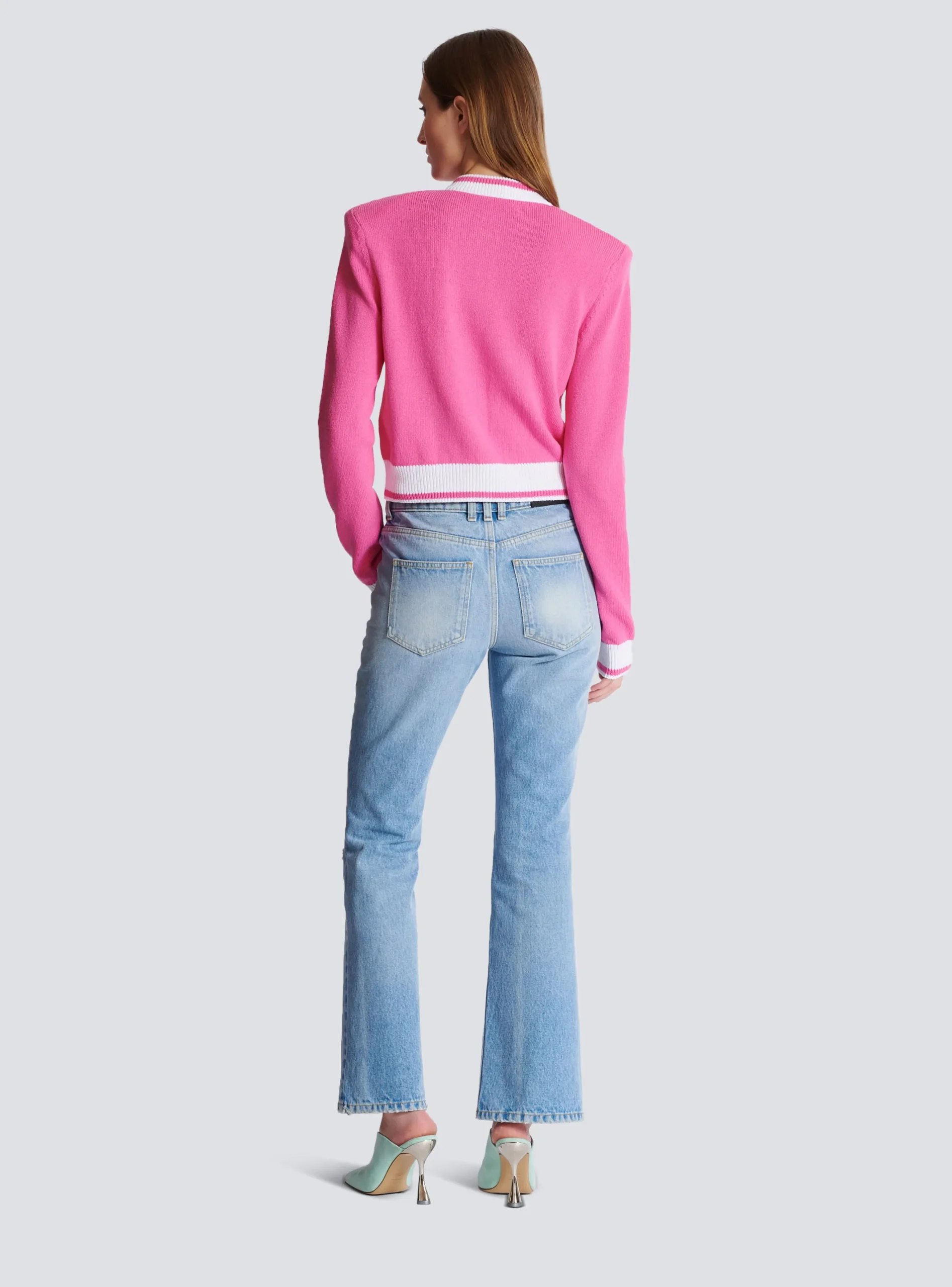Signature Knit Cardigan-Balmain Fashion