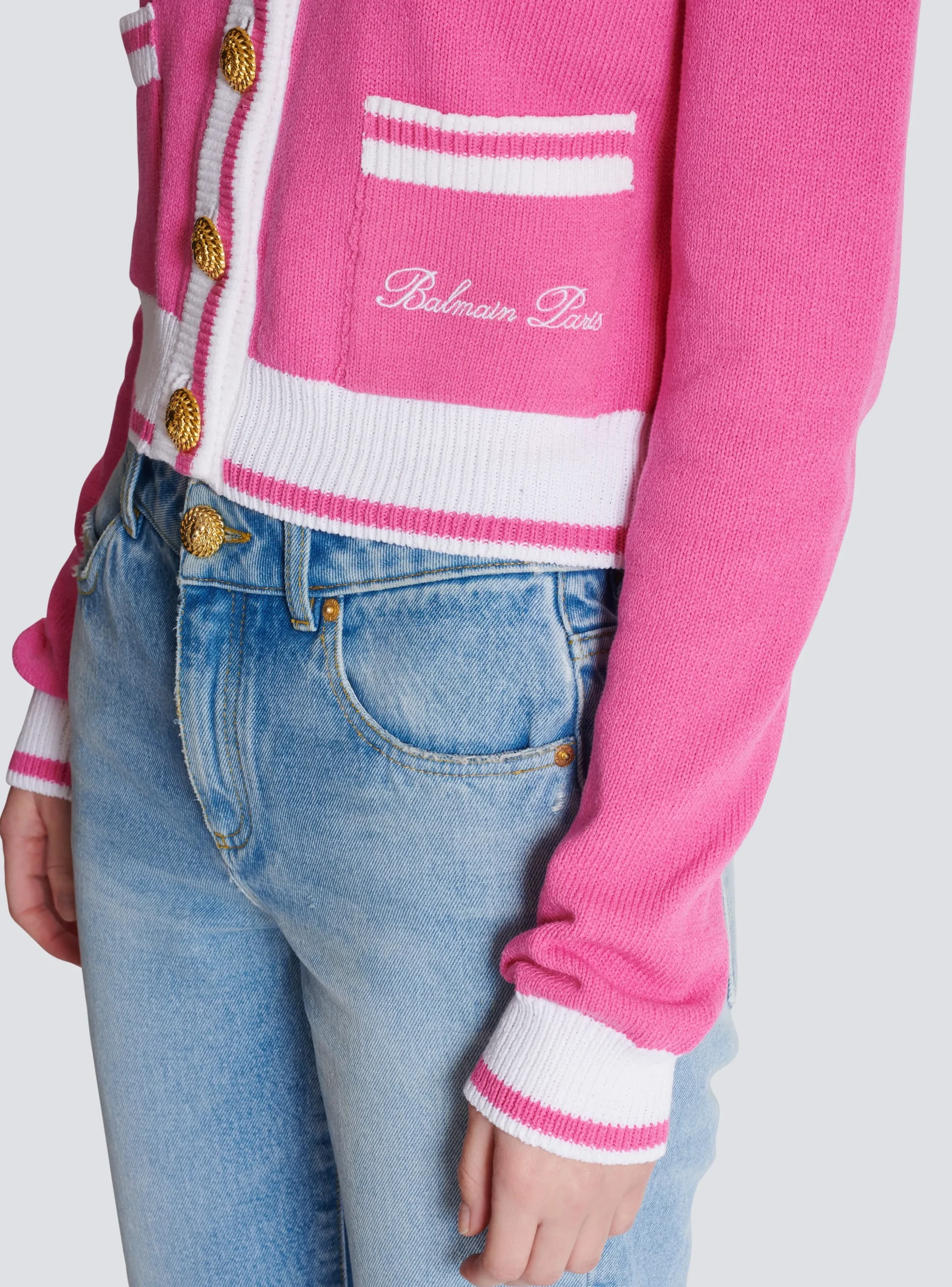 Signature Knit Cardigan-Balmain Fashion