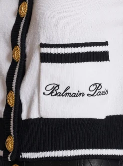 Signature Knit Cardigan-Balmain Flash Sale
