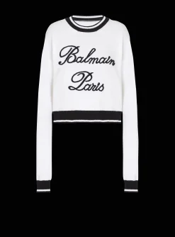 Signature Knit Jumper-Balmain Cheap