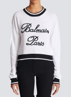 Signature Knit Jumper-Balmain Cheap