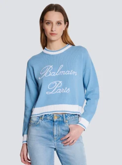 Signature Knit Jumper-Balmain Fashion