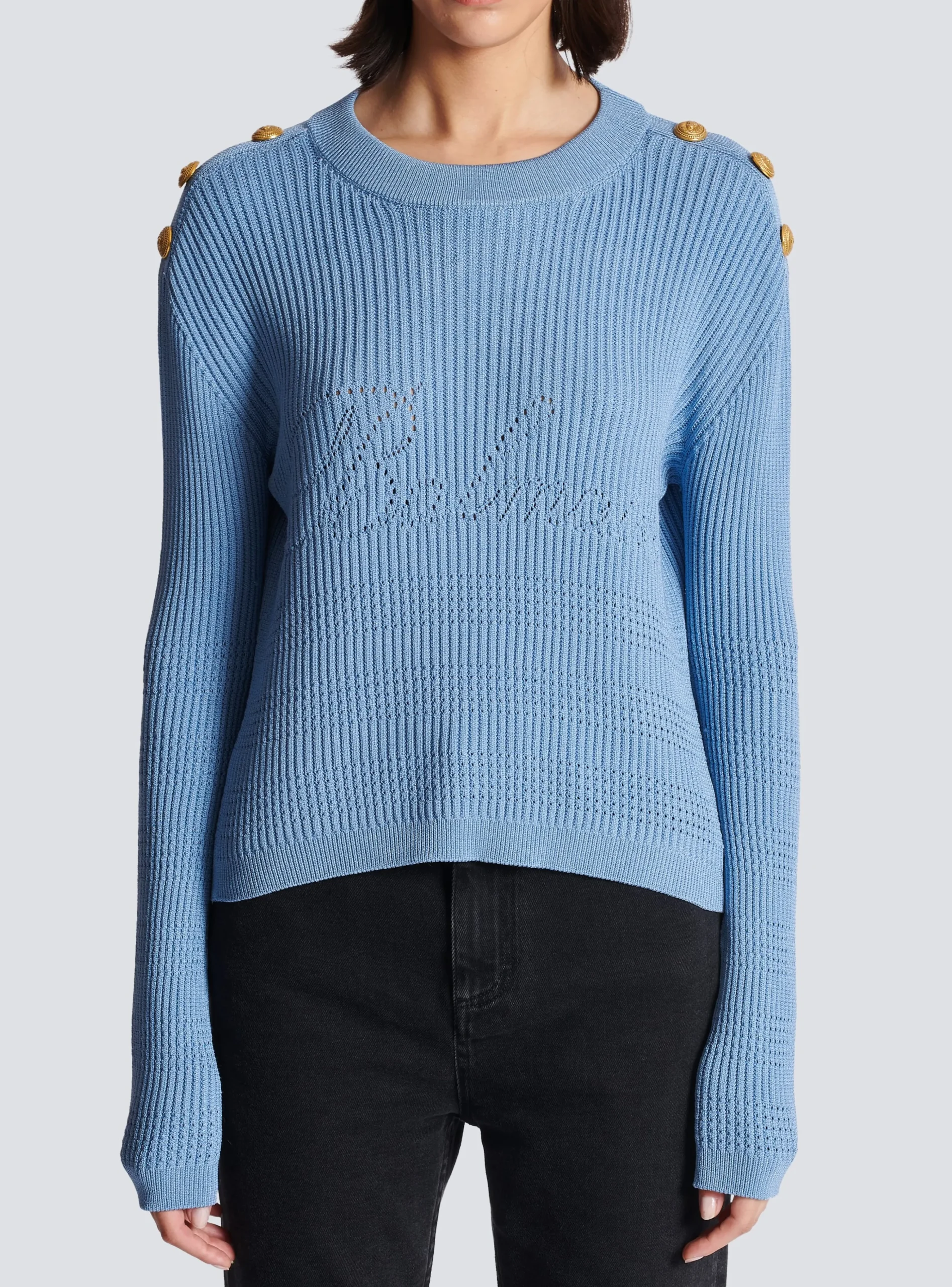 Signature Knit Jumper-Balmain Store