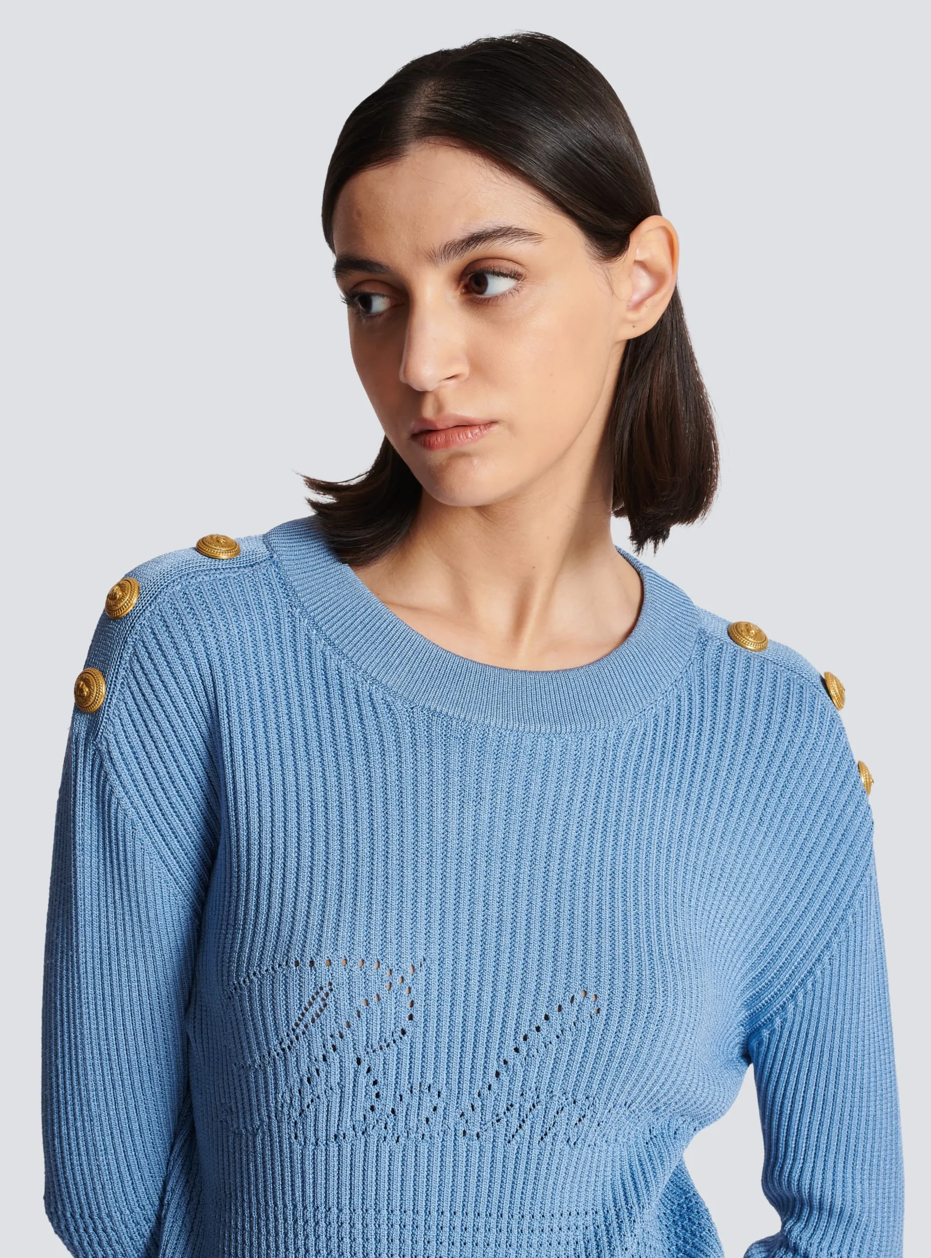 Signature Knit Jumper-Balmain Store