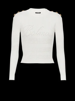 Signature Knit Jumper-Balmain Store