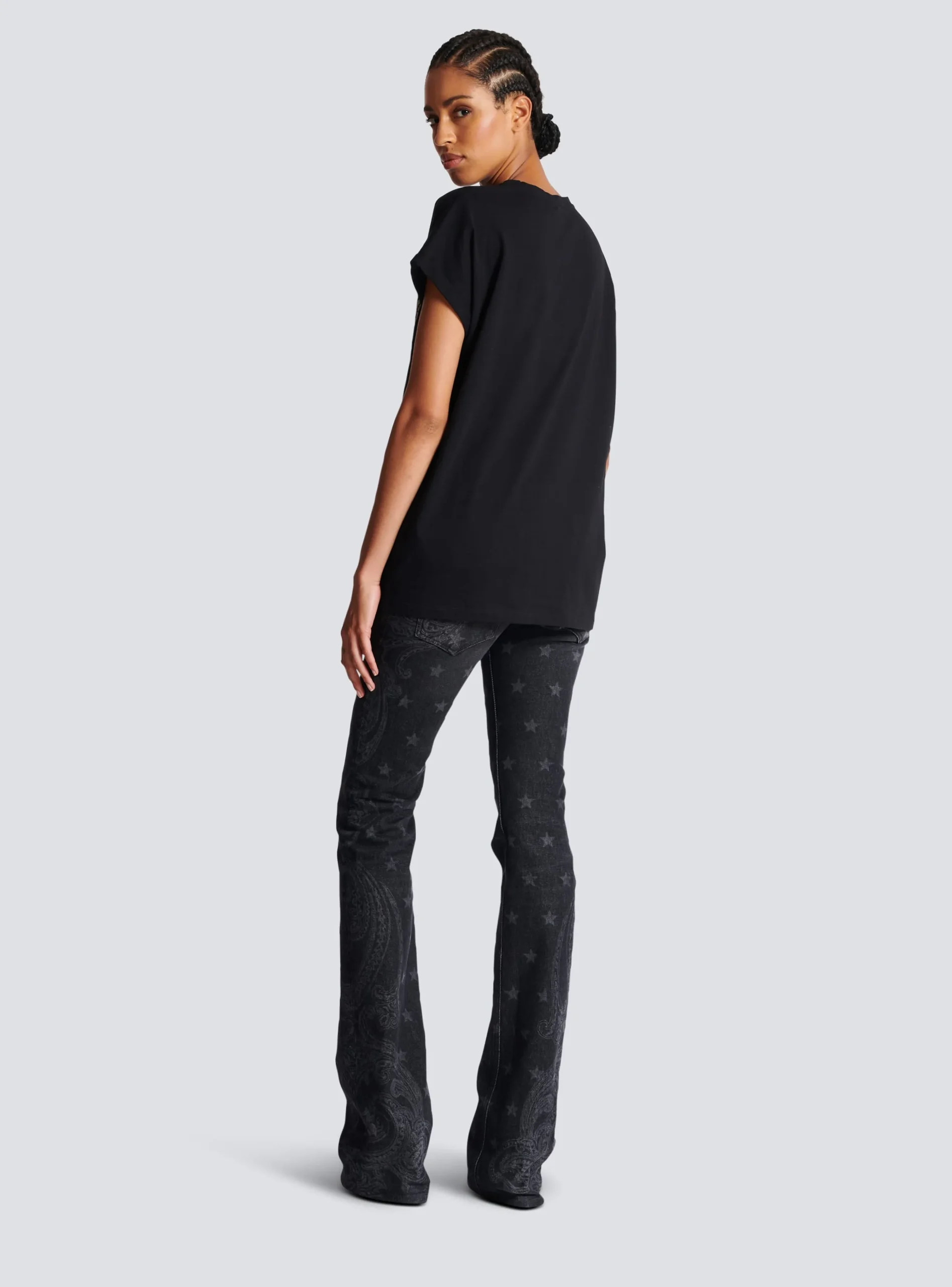Signature Paisley T-shirt-Balmain Clearance