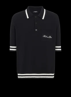 Signature Polo Shirt-Balmain Discount