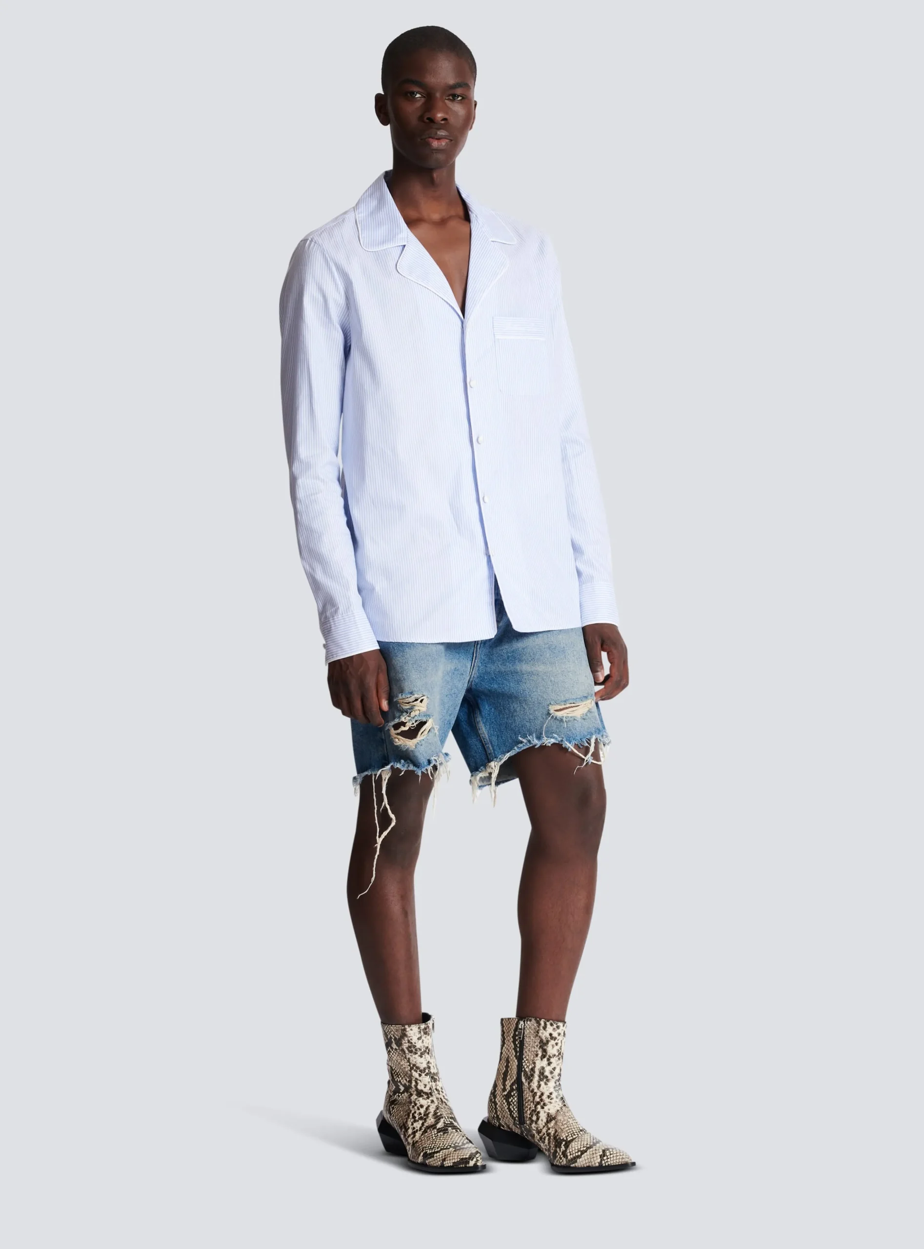 Signature Shirt-Balmain Flash Sale