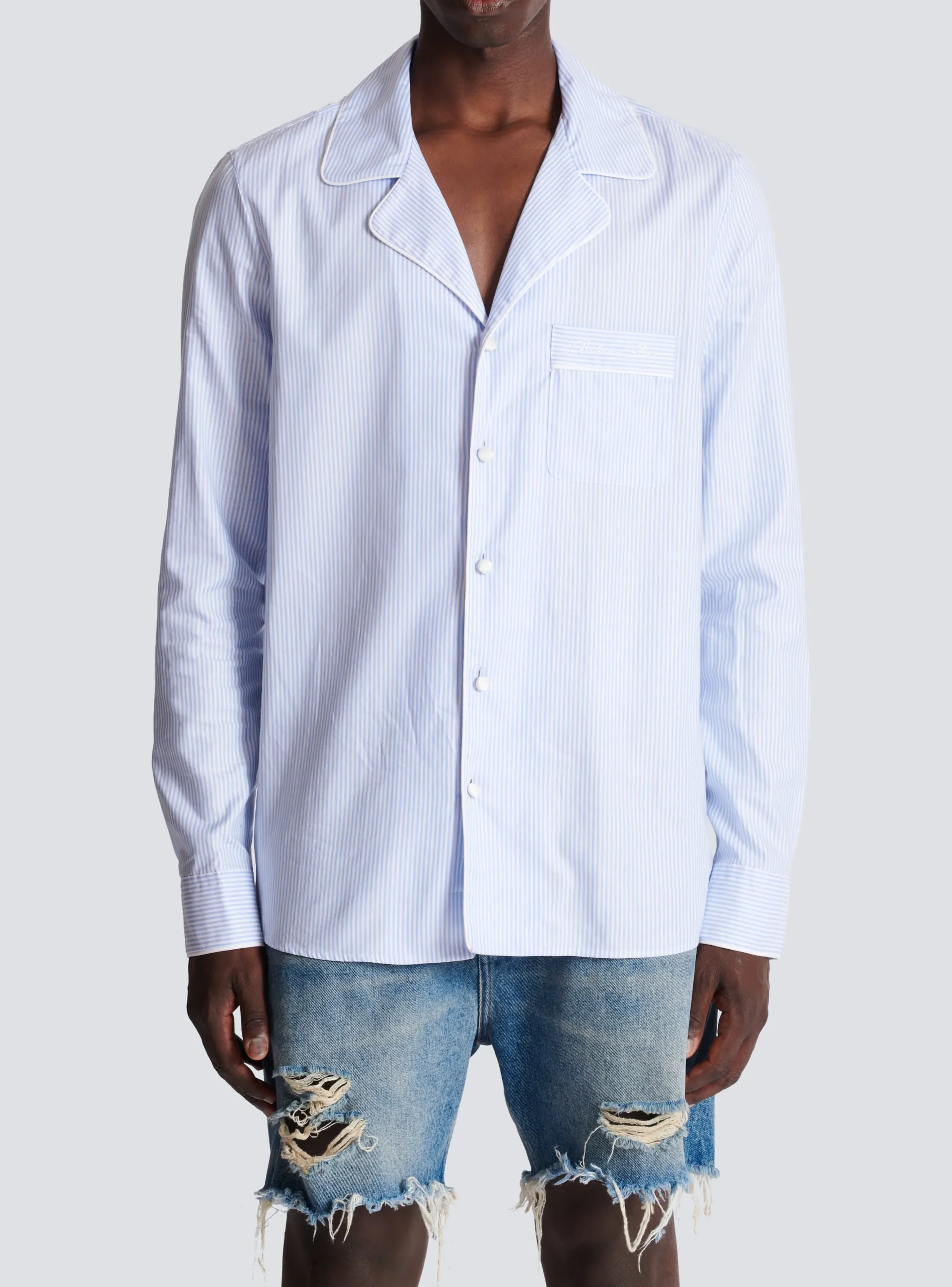 Signature Shirt-Balmain Flash Sale