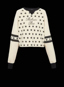 Signature Stars Sweater-Balmain Discount