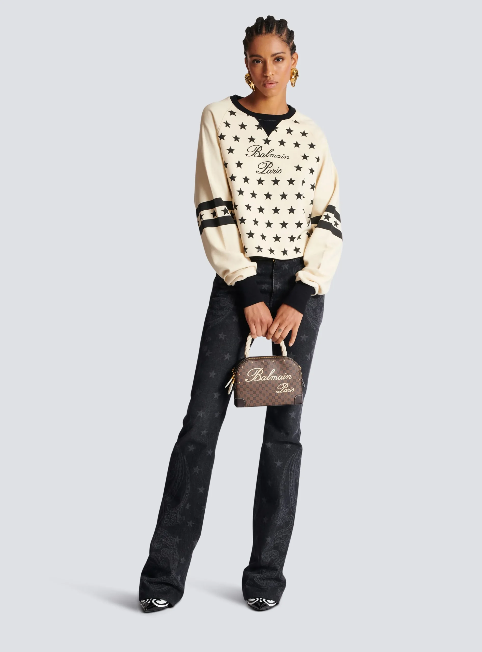 Signature Stars Sweater-Balmain Discount