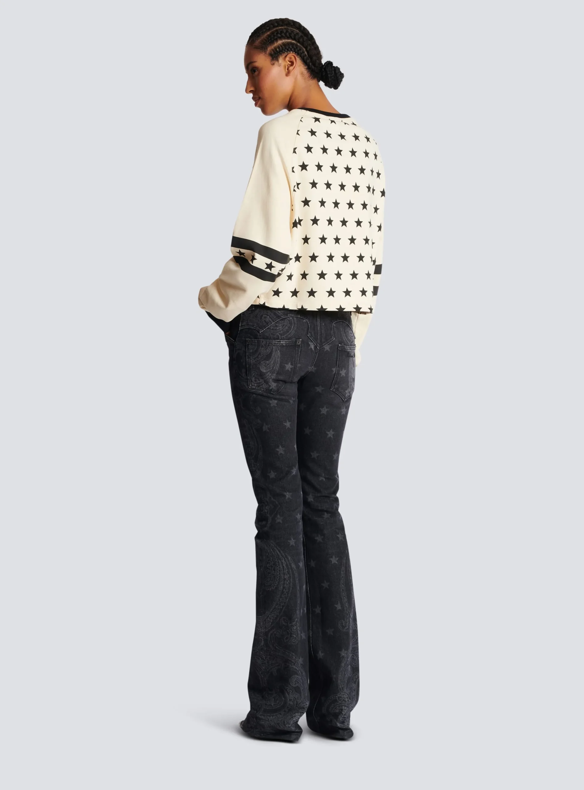 Signature Stars Sweater-Balmain Discount