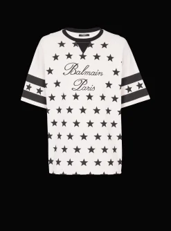 Signature Stars T-shirt-Balmain Discount