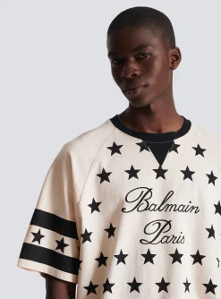 Signature Stars T-shirt-Balmain Discount