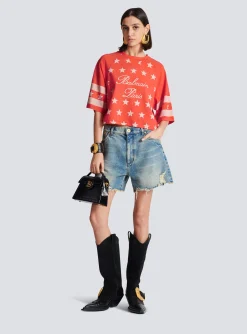 Signature Stars T-shirt-Balmain Store