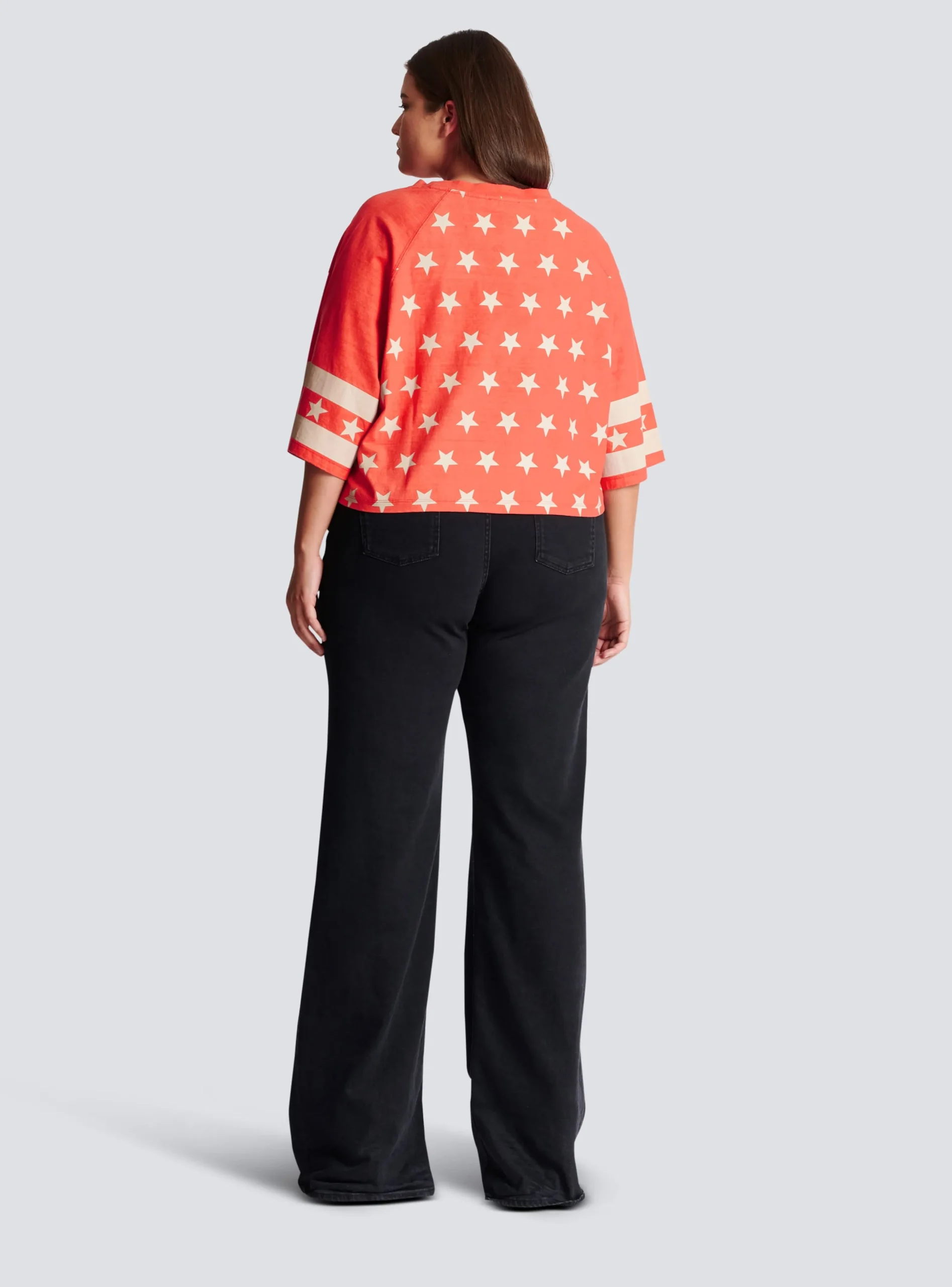 Signature Stars T-shirt-Balmain Store