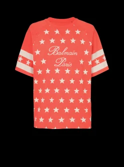 Signature Stars T-shirt-Balmain Best Sale