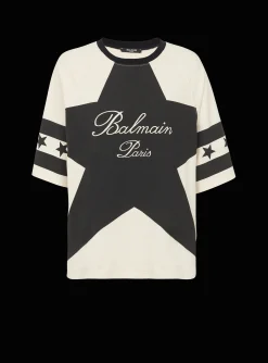Signature Stars T-shirt-Balmain New