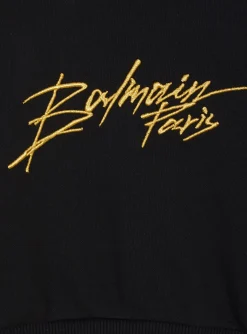 Signature Sweatshirt-Balmain Hot