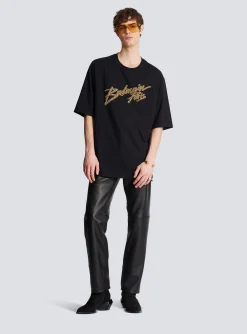 Signature T-shirt&nbsp;-Balmain Fashion