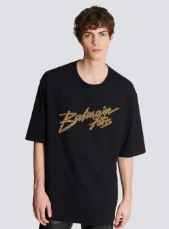 Signature T-shirt&nbsp;-Balmain Fashion