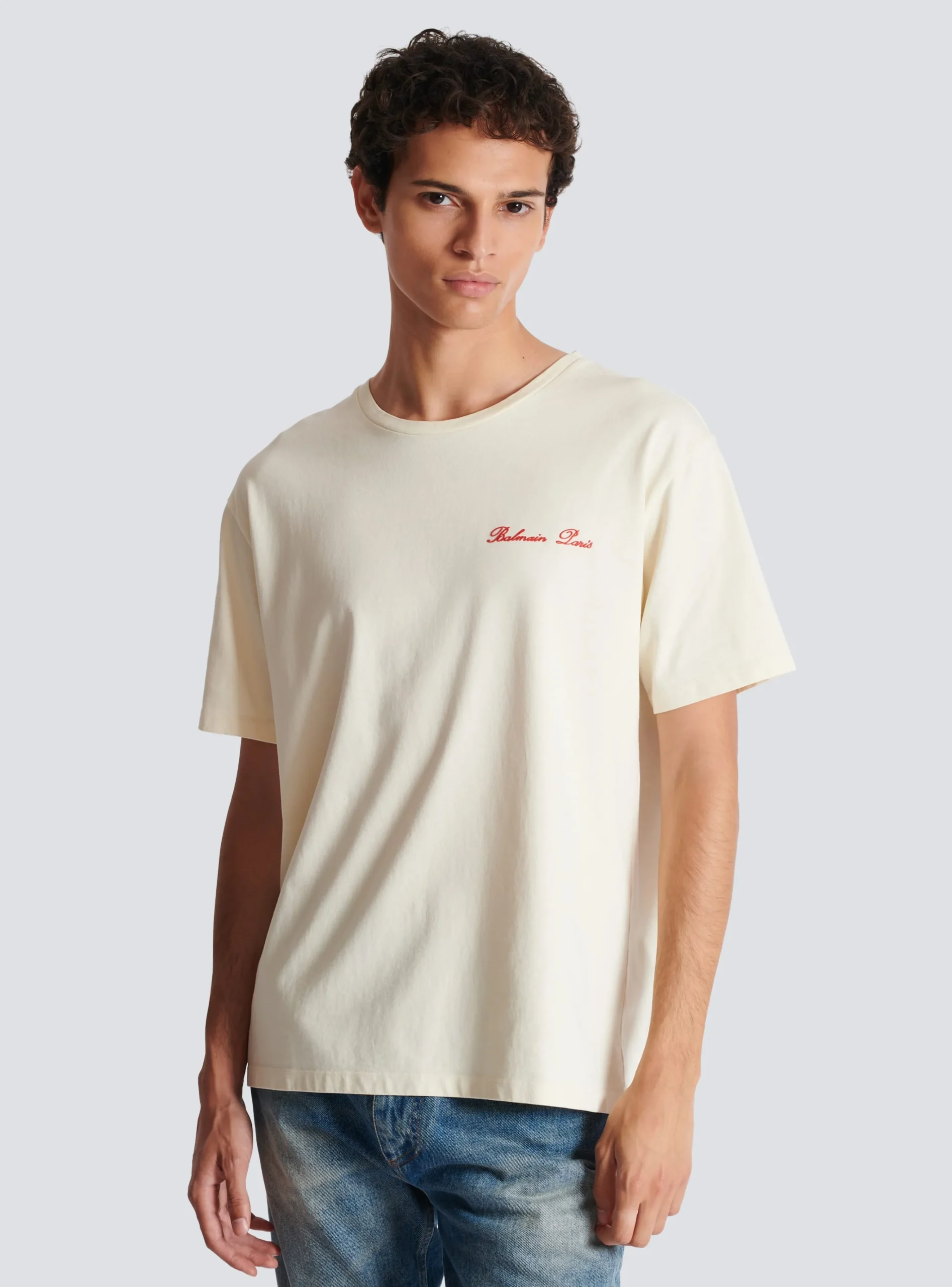 Signature Western T-shirt-Balmain Fashion