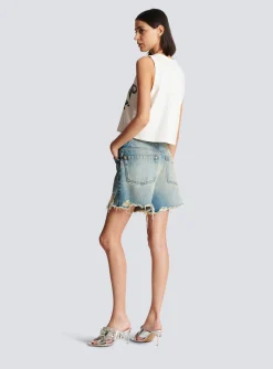 Western Tank Top-Balmain Flash Sale