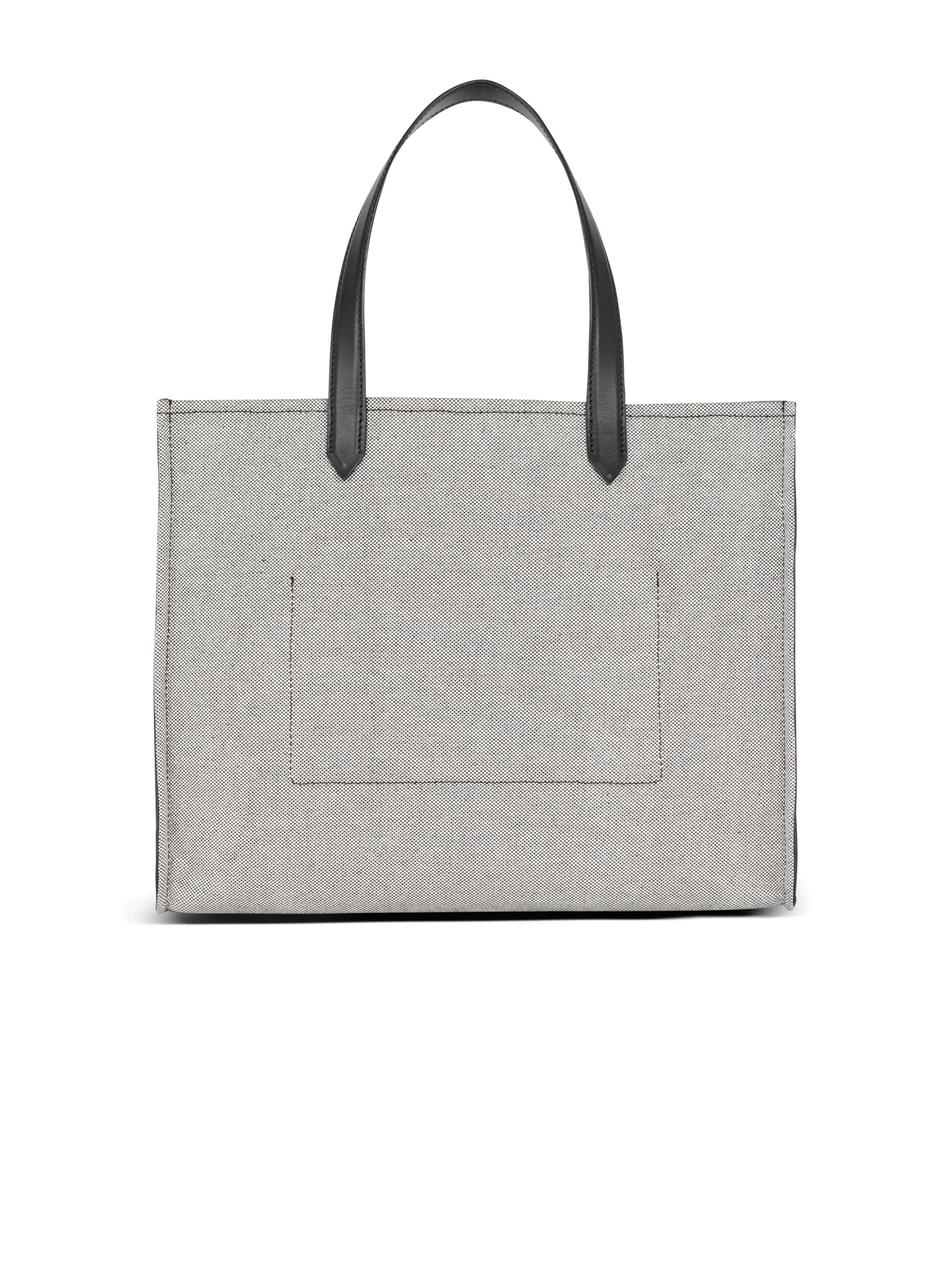 B-Army 42 Canvas And Smooth Leather Tote Bag-Balmain Sale