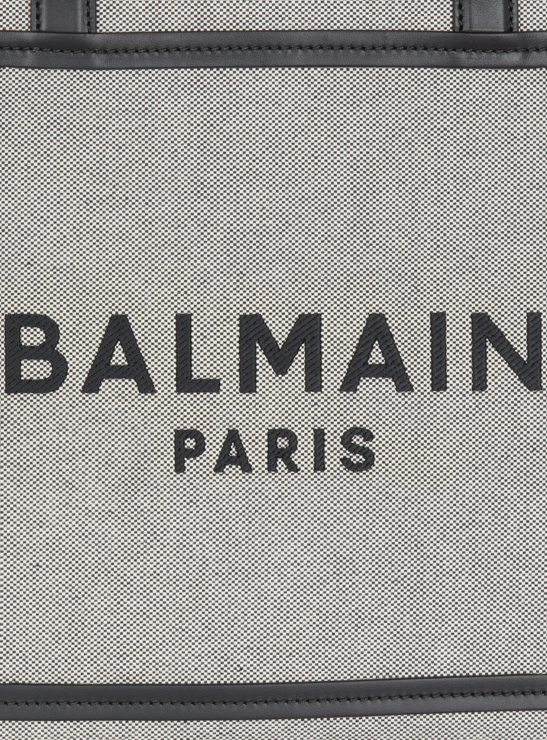 B-Army 42 Canvas And Smooth Leather Tote Bag-Balmain Sale