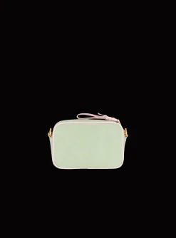 B-Army Camera Case In Canvas And Leather-Balmain Cheap
