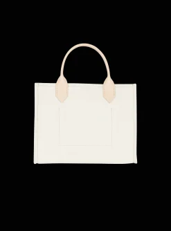 B-Army Canvas And Leather Tote Bag-Balmain Cheap