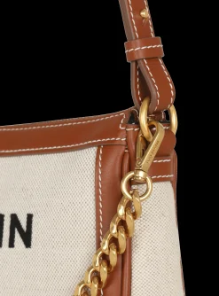 B-Army Canvas Clutch Bag With Leather Inserts-Balmain Clearance